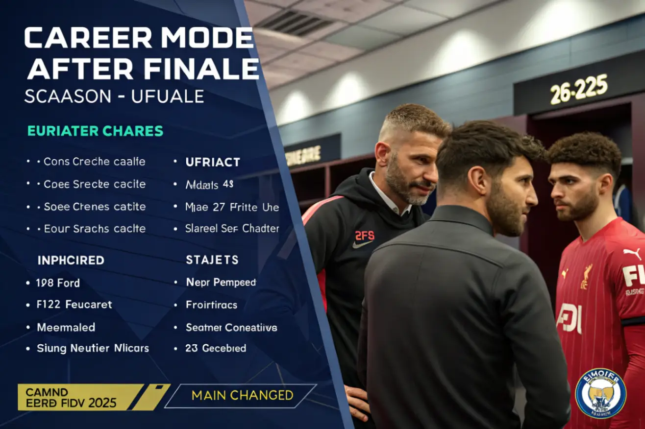 Обзор главных изменений Career Mode после Season Finale Update в FC 25